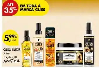 Pingo Doce Gliss - óleo elixir promoção