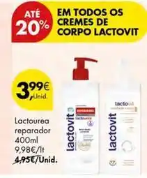 Pingo Doce Lactovit - lactourea reparador promoção