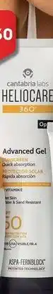 Auchan Cantabria labs - heliocare advanced gel spf 50 promoção