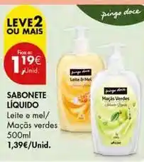 Pingo Doce A+ - sabonete liquido promoção