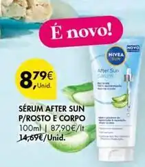 Pingo Doce Sun - sérum after p/rosto e corpo promoção