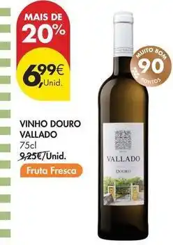 Pingo Doce Vallado - vinho douro promoção