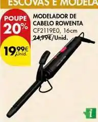 Pingo Doce Rowenta - modelador de cabelo promoção