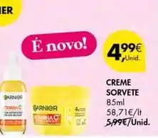 Pingo Doce Garnier - creme sorvete promoção