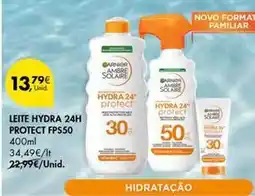 Pingo Doce Hydra - leite 24h protect fps50 promoção