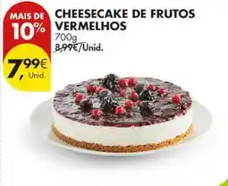 Pingo Doce Cheesecake de frutos vermelhos promoção