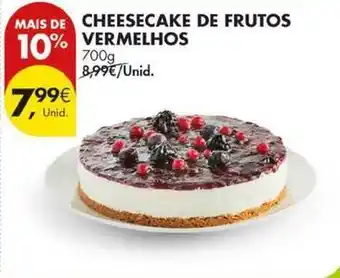 Pingo Doce Cheesecake de frutos vermelhos promoção
