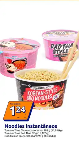 Action Noodles instantaneos promoção