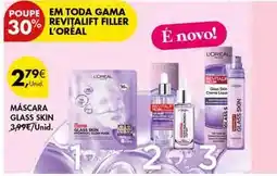 Pingo Doce L'oréal - em toda gama revitalift filler promoção
