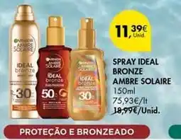 Pingo Doce Ambre solaire - spray ideal bronze promoção