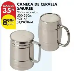 Pingo Doce Smukee - caneca de cerveja promoção