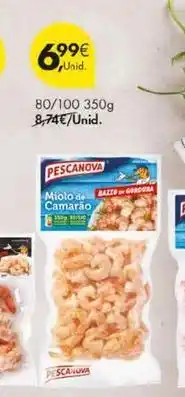 Pingo Doce Pescanova - solomillo de camarao promoção
