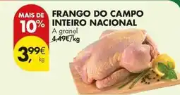 Pingo Doce A+ - frango do campo inteiro nacional promoção