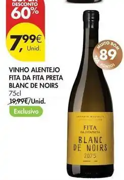 Pingo Doce Alentejo - vinho fita da fita preta blanc de noirs promoção