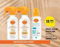 Pingo Doce Spray solar sensicare promoção