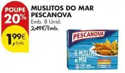 Pingo Doce Pescanova - muslitos do mar promoção