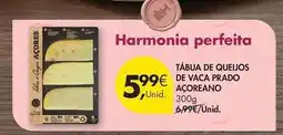 Pingo Doce Tabua de queijos de vaca prado acoreano promoção
