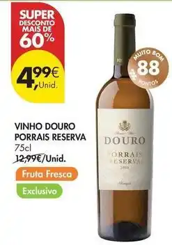 Pingo Doce Vinho douro reserva promoção