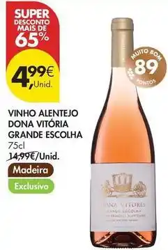 Pingo Doce Alentejo - vinho dona vitoria grande escolha promoção