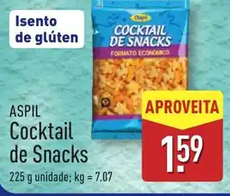 ALDI ASPIL Cocktail de Snacks promoção