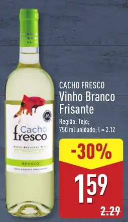 ALDI CACHO FRESCO Vinho Branco Frisante promoção