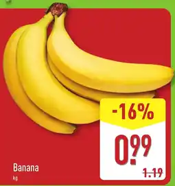 ALDI Banana promoção