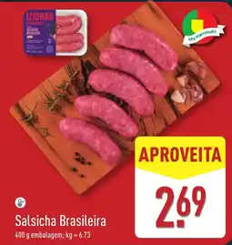 ALDI Salsicha Brasileira promoção