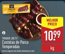 ALDI TRADER JOE'S Costelas de Porco Temperadas promoção