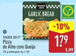 ALDI TRADER JOE'S Pizza de Alho com Queijo promoção