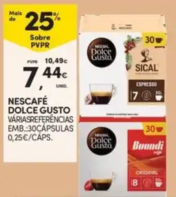 Continente Nescafé dolce gusto promoção