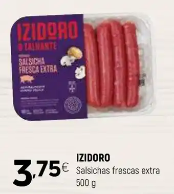 Coviran IZIDORO Salsichas frescas extra promoção