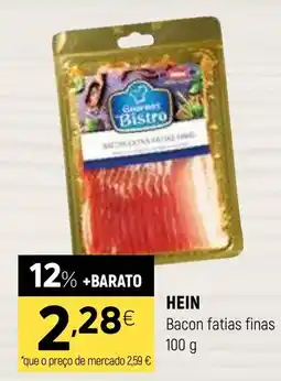 Coviran HEIN Bacon fatias finas promoção