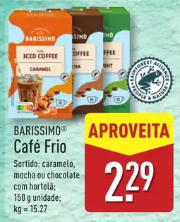 ALDI BARISSIMO Café Frio promoção