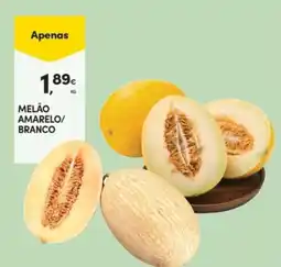 Continente Melão amarelo/ branco promoção