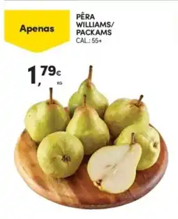 Continente Pêra williams/ packams cal: 55+ promoção