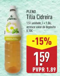 ALDI PLENO Tília Cidreira promoção