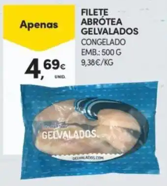 Continente Filete abrotea gelvalados promoção