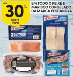 Continente Em todo o peixe e marisco congelado da marca pescanova promoção