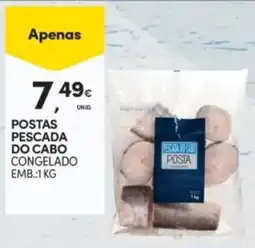 Continente Postas pescada do cabo congelado promoção