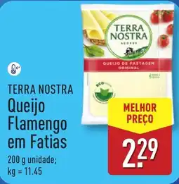 ALDI TERRA NOSTRA Queijo Flamengo em Fatias promoção