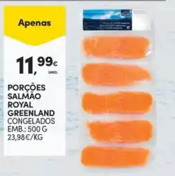 Continente Porções salmao royal greenland promoção