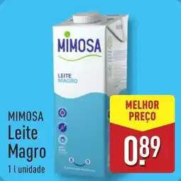 ALDI MIMOSA Leite Magro promoção