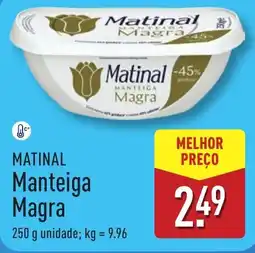 ALDI MATINAL Manteiga Magra promoção