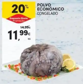 Continente Polvo económico congelado promoção