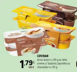 Coviran COVIRAN Arroz doce ou leite creme c/ bolacha, baunilha ou chocolate promoção