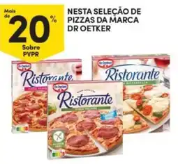 Continente Nesta seleção de pizzas da marca dr oetker promoção