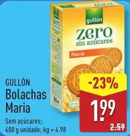 ALDI GULLÓN Bolachas Maria promoção