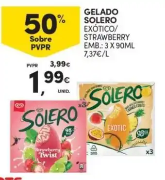Continente Gelado solero promoção