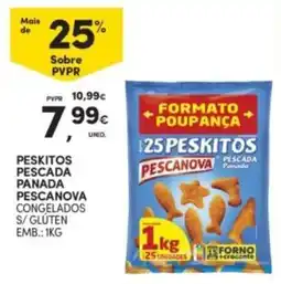 Continente Peskitos pescada panada pescanova promoção