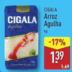 ALDI CIGALA Arroz Agulha promoção